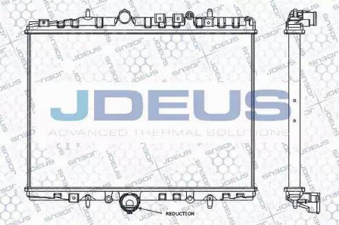 Jdeus RA0210420 - Radiator, engine cooling autospares.lv