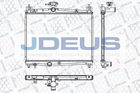 Jdeus RA0280070 - Radiator, engine cooling autospares.lv