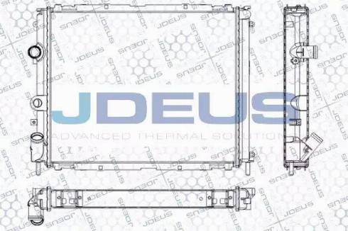 Jdeus RA0230590 - Radiator, engine cooling autospares.lv