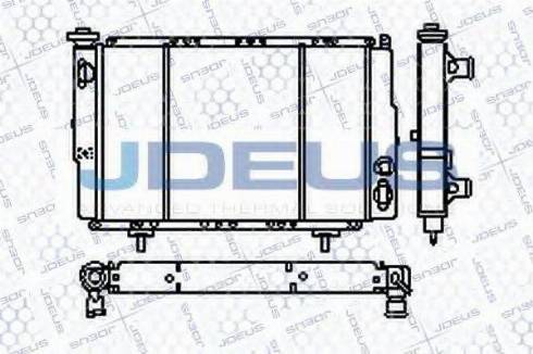 Jdeus RA0230030 - Radiator, engine cooling autospares.lv