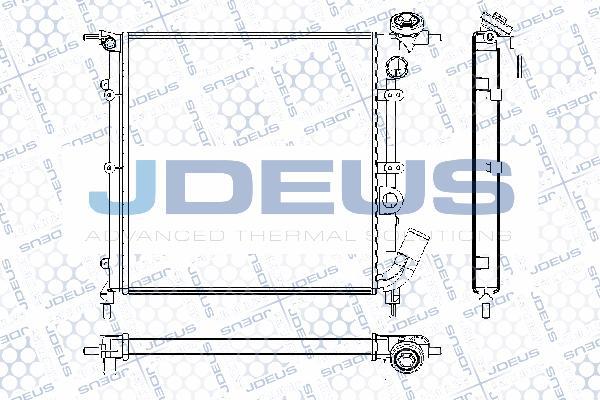 Jdeus RA0230271 - Radiator, engine cooling autospares.lv