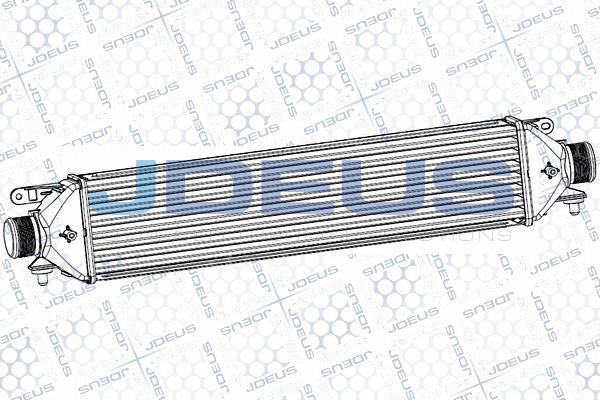 Jdeus RA8111160 - Intercooler, charger autospares.lv