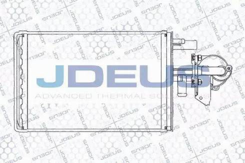 Jdeus RA2110520 - Heat Exchanger, interior heating autospares.lv