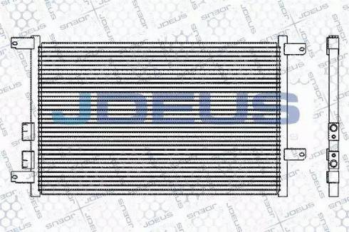 Jdeus RA7000070 - Condenser, air conditioning autospares.lv