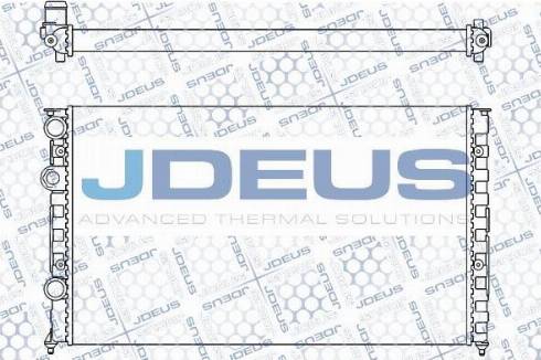 Jdeus M-0300710 - Radiator, engine cooling autospares.lv