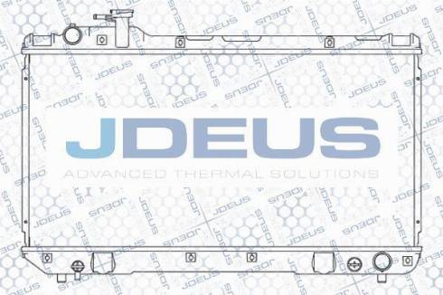 Jdeus TH0120001 - Coolant thermostat / housing autospares.lv