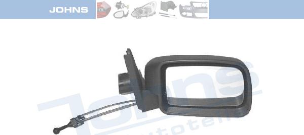 Johns 60 05 38-1 - Outside Mirror autospares.lv