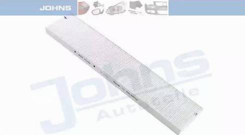 Johns IRF 0020 - Filter, interior air autospares.lv