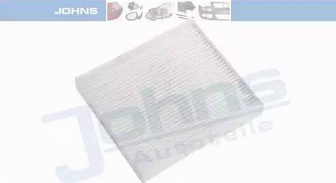 Johns IRF 0143 - Filter, interior air autospares.lv