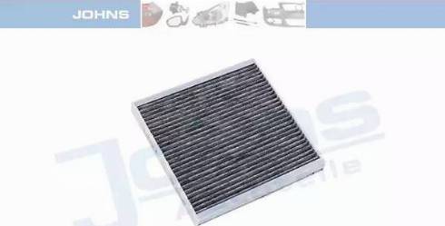 Johns IRF 1162 - Filter, interior air autospares.lv