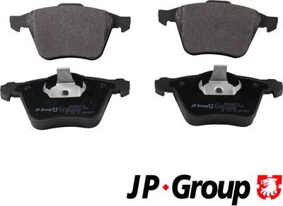 JP Group 4963604110 - Brake Pad Set, disc brake autospares.lv