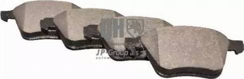 JP Group 4963600619 - Brake Pad Set, disc brake autospares.lv