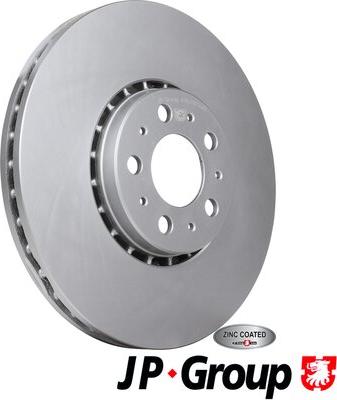 JP Group 4963101400 - Brake Disc autospares.lv