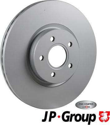 JP Group 4963101100 - Brake Disc autospares.lv