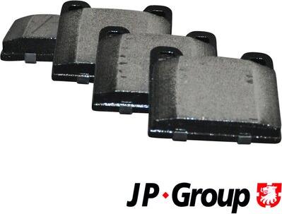 JP Group 4963700210 - Brake Pad Set, disc brake autospares.lv