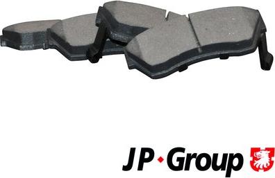 JP Group 4663600610 - Brake Pad Set, disc brake autospares.lv