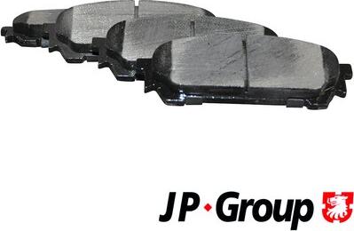 JP Group 4663700210 - Brake Pad Set, disc brake autospares.lv