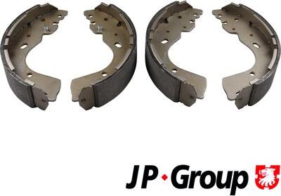 JP Group 4063900510 - Brake Shoe Set autospares.lv