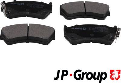 JP Group 4063604610 - Brake Pad Set, disc brake autospares.lv