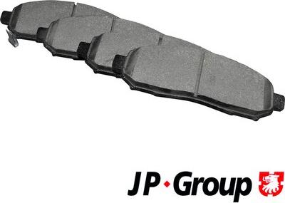 JP Group 4063600910 - Brake Pad Set, disc brake autospares.lv