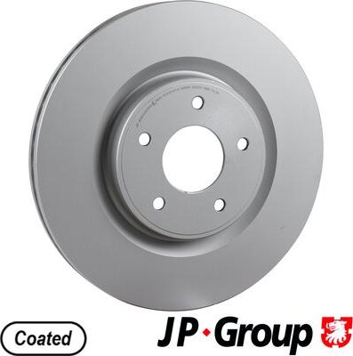 JP Group 4063102500 - Brake Disc autospares.lv