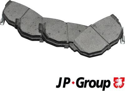 JP Group 4063700110 - Brake Pad Set, disc brake autospares.lv