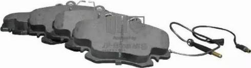 JP Group 4163603119 - Brake Pad Set, disc brake autospares.lv