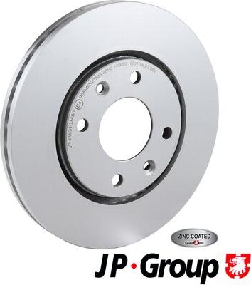 JP Group 4163103400 - Brake Disc autospares.lv