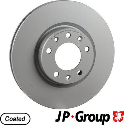 JP Group 4163103800 - Brake Disc autospares.lv