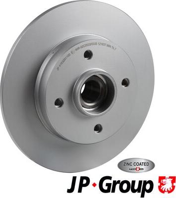 JP Group 4163201100 - Brake Disc autospares.lv
