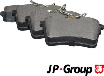 JP Group 4163700910 - Brake Pad Set, disc brake autospares.lv