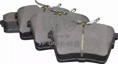 JP Group 4163700719 - Brake Pad Set, disc brake autospares.lv