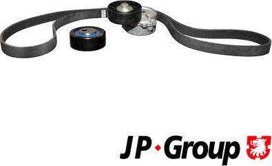 JP Group 4118100810 - V-Ribbed Belt Set autospares.lv