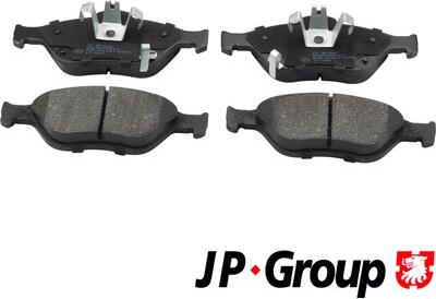 JP Group 4863603810 - Brake Pad Set, disc brake autospares.lv