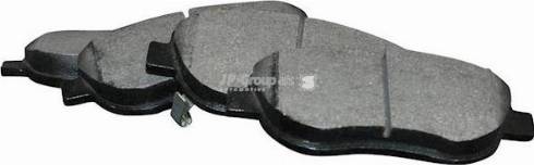 JP Group 4863602910 - Brake Pad Set, disc brake autospares.lv