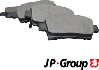 JP Group 4863602210 - Brake Pad Set, disc brake autospares.lv