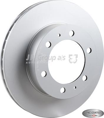 JP Group 4863104100 - Brake Disc autospares.lv