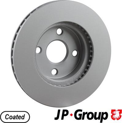 JP Group 4863105200 - Brake Disc autospares.lv