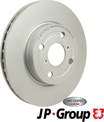 JP Group 4863101700 - Brake Disc autospares.lv