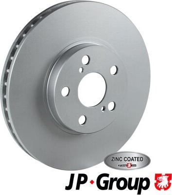 JP Group 4863103800 - Brake Disc autospares.lv