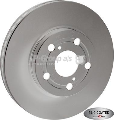 JP Group 4863103700 - Brake Disc autospares.lv