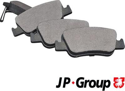 JP Group 4863701910 - Brake Pad Set, disc brake autospares.lv