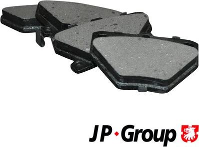 JP Group 4863701110 - Brake Pad Set, disc brake autospares.lv