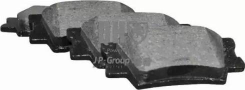 JP Group 4863701819 - Brake Pad Set, disc brake autospares.lv