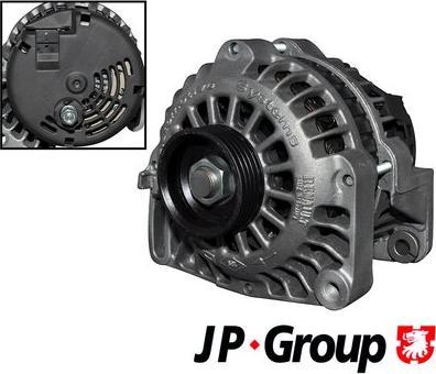 JP Group 4390101000 - Alternator autospares.lv