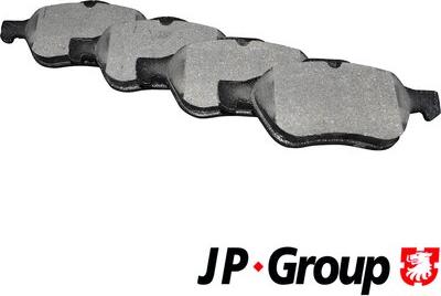 JP Group 4363600610 - Brake Pad Set, disc brake autospares.lv