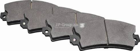 JP Group 4363600110 - Brake Pad Set, disc brake autospares.lv