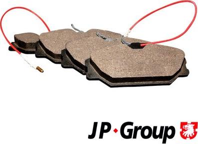 JP Group 4363600210 - Brake Pad Set, disc brake autospares.lv