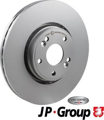 JP Group 4363100600 - Brake Disc autospares.lv