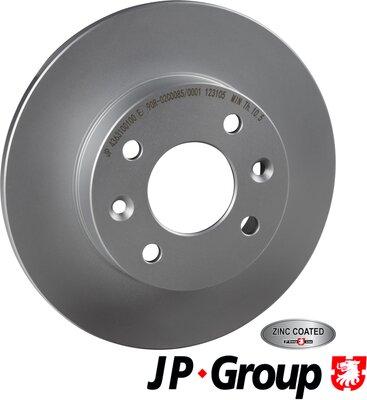 JP Group 4363100100 - Brake Disc autospares.lv